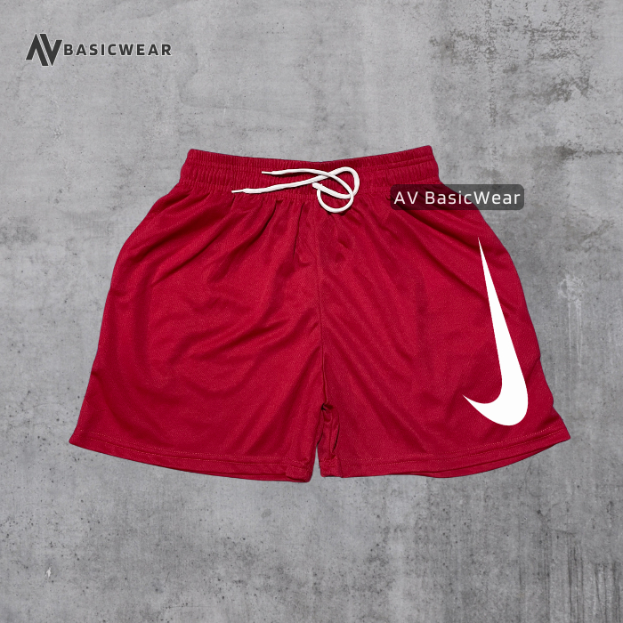 "SwooshBigCheck" Drifit Short for Men Breathable Above The Knee Fashionable Casual Short - Image 7