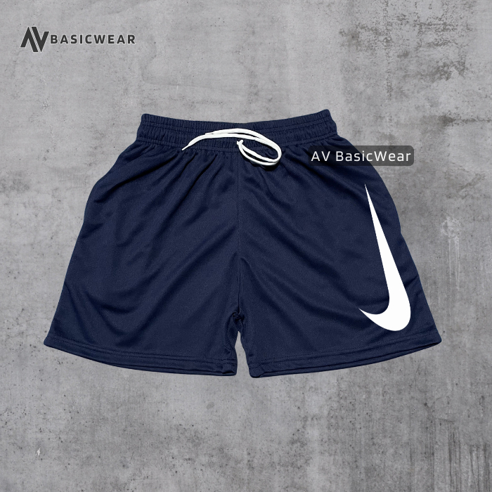 "SwooshBigCheck" Drifit Short for Men Breathable Above The Knee Fashionable Casual Short - Image 4