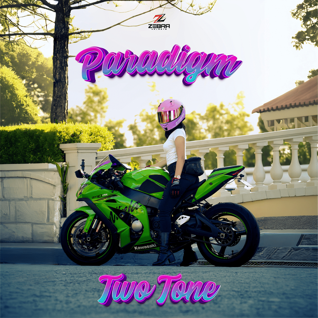 ZEBRA helmet full face motorcycle helmet dual visor for men women free sliver/revo lens 2023PARADIGM - Image 5