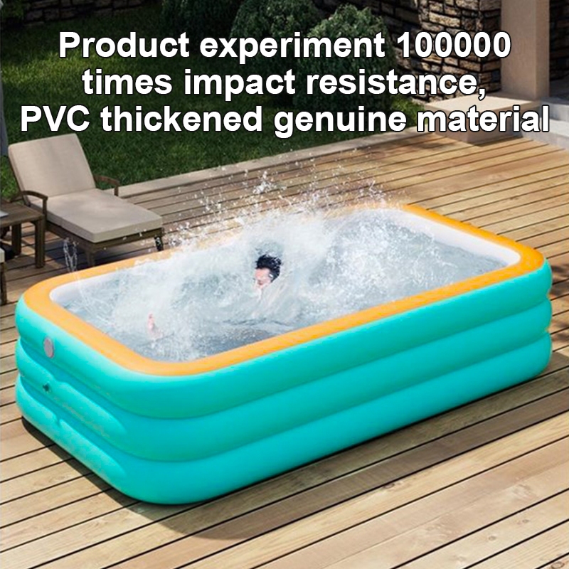 OOKAS Portable Thickened Big Inflatable Swimming Pool For Kids/Adult Indoor/Outdoor Family Size - Image 2