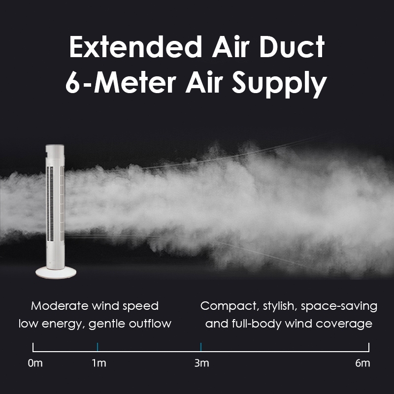 KANAZAWA Electric Tower Fan With Remote Control Touch Screen - Image 6