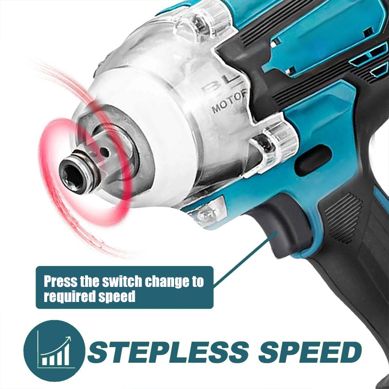 REAIM impact Wrench Cordless Heavy Duty Tools Set for Motorcycle — view 4