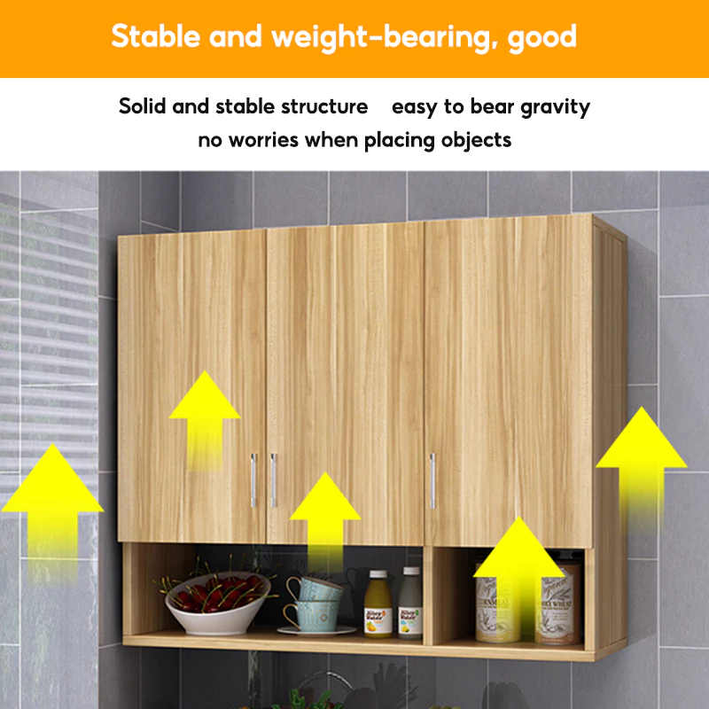 Wall Cabinets Hanging Kitchen Cabinets Wooden Cabinets Bathroom Cabinets Framed Kitchen StorageRacks - Image 4