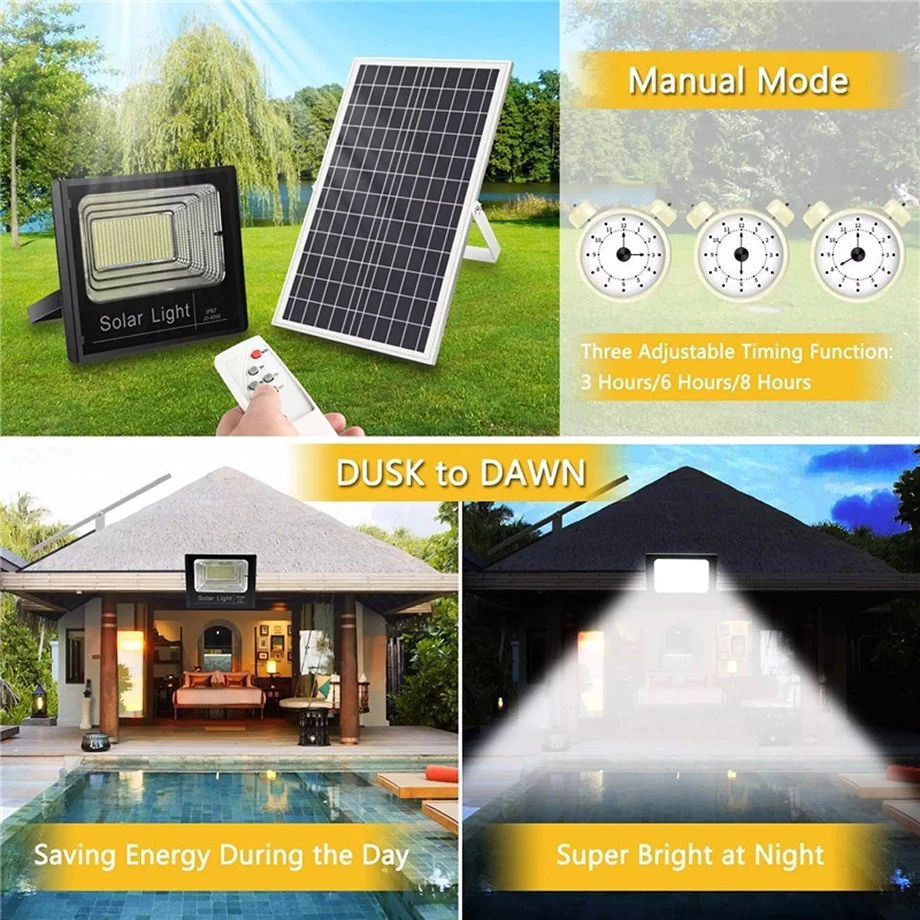 SAMSUNG Solar Light BUY 1 TAKE 1 3000W LED 50X Bright Outdoor Sensor Solar Flood Light Waterproof - Image 6