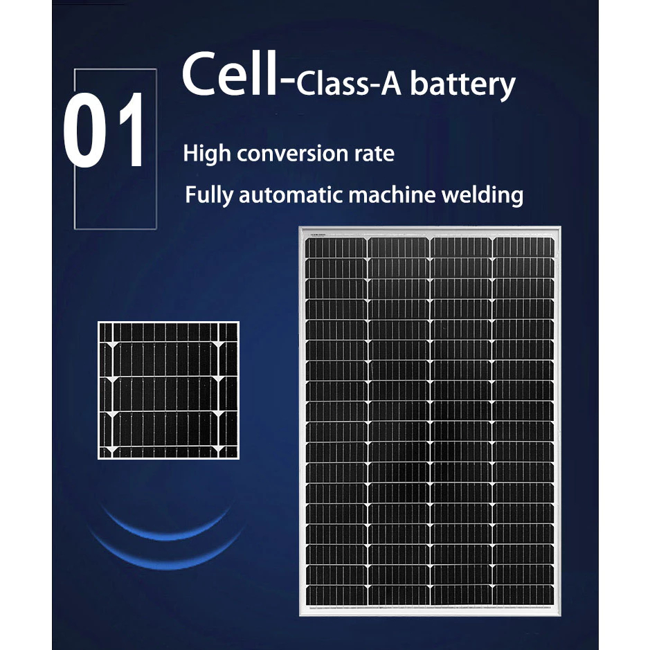 Solar panel 200W/400W Original Household monocrystalline silicon generation panel with controller - Image 4
