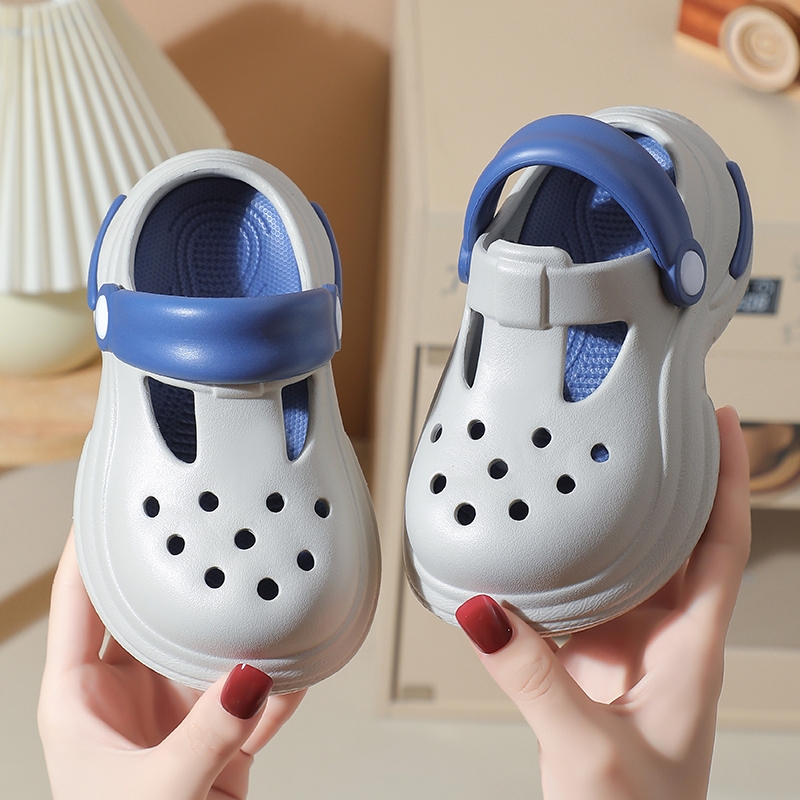 New style children's cute EVA HQ non-slip hole sandals - Image 5