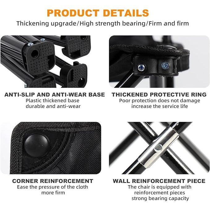 Camping Foldable Chair Buy 1 Take 1 Heavy Duty Arm Chair Outdoor and Indoor Use Folding Chair - Image 6