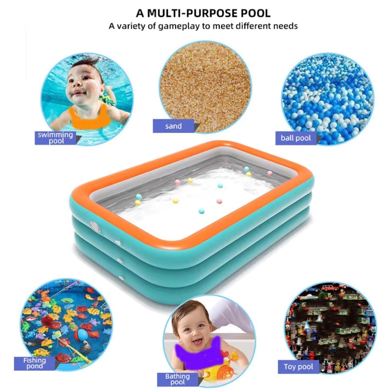 OOKAS Portable Thickened Big Inflatable Swimming Pool For Kids/Adult Indoor/Outdoor Family Size - Image 4
