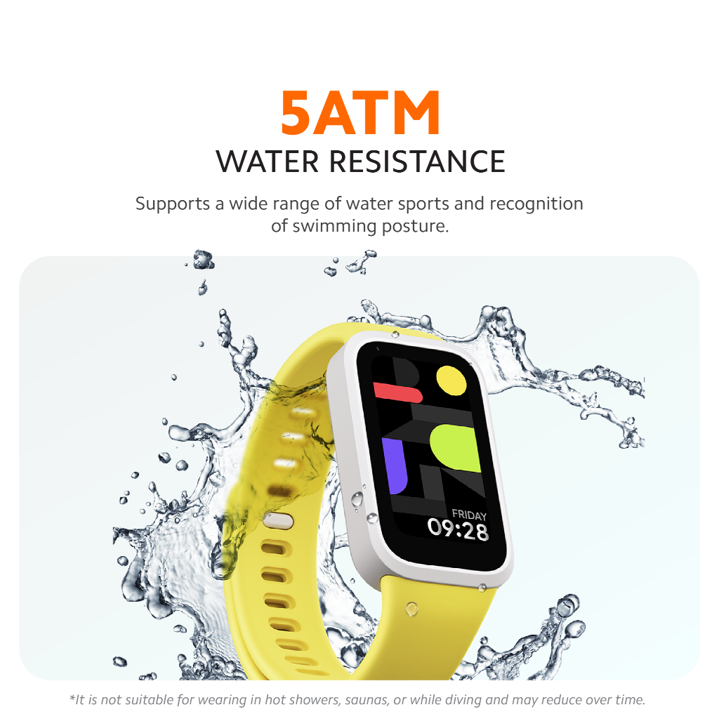 Xiaomi Smart Band 9 Active Global Version 1.47" TFT Display 60Hz Refresh Rate 5ATM Smart Watch - Image 4