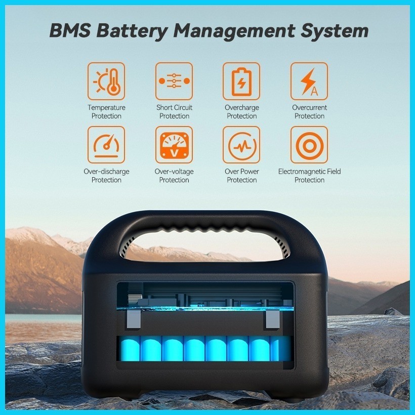 150W Power Station Power 220V 36,000mAh Portable Big Capacity Solar Generator EG-008 power bank — view 2
