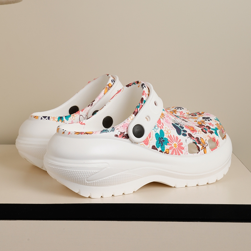 New pattern wear non-slip fashion thick soles for girls to create Baotou sandals Shoes Women Walking - Image 7