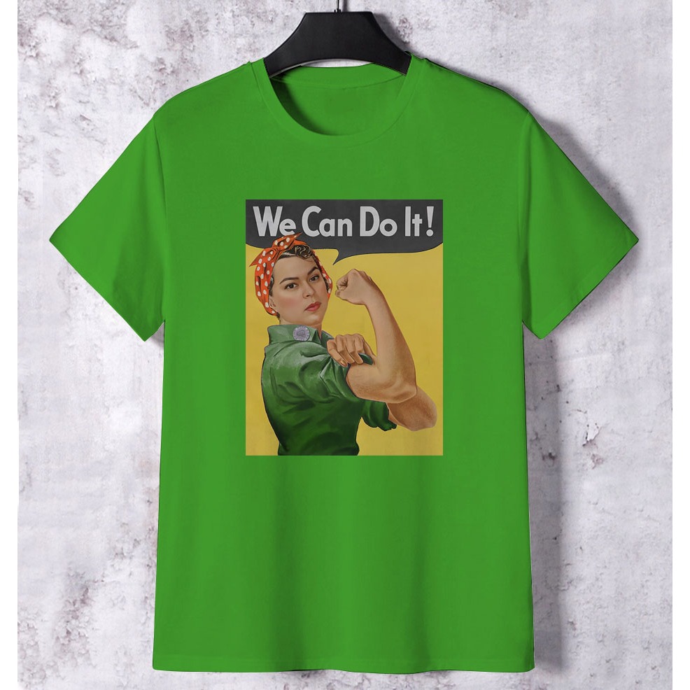 Green Prrd Printed Tshirt Graphic Print Unisex Male and Female