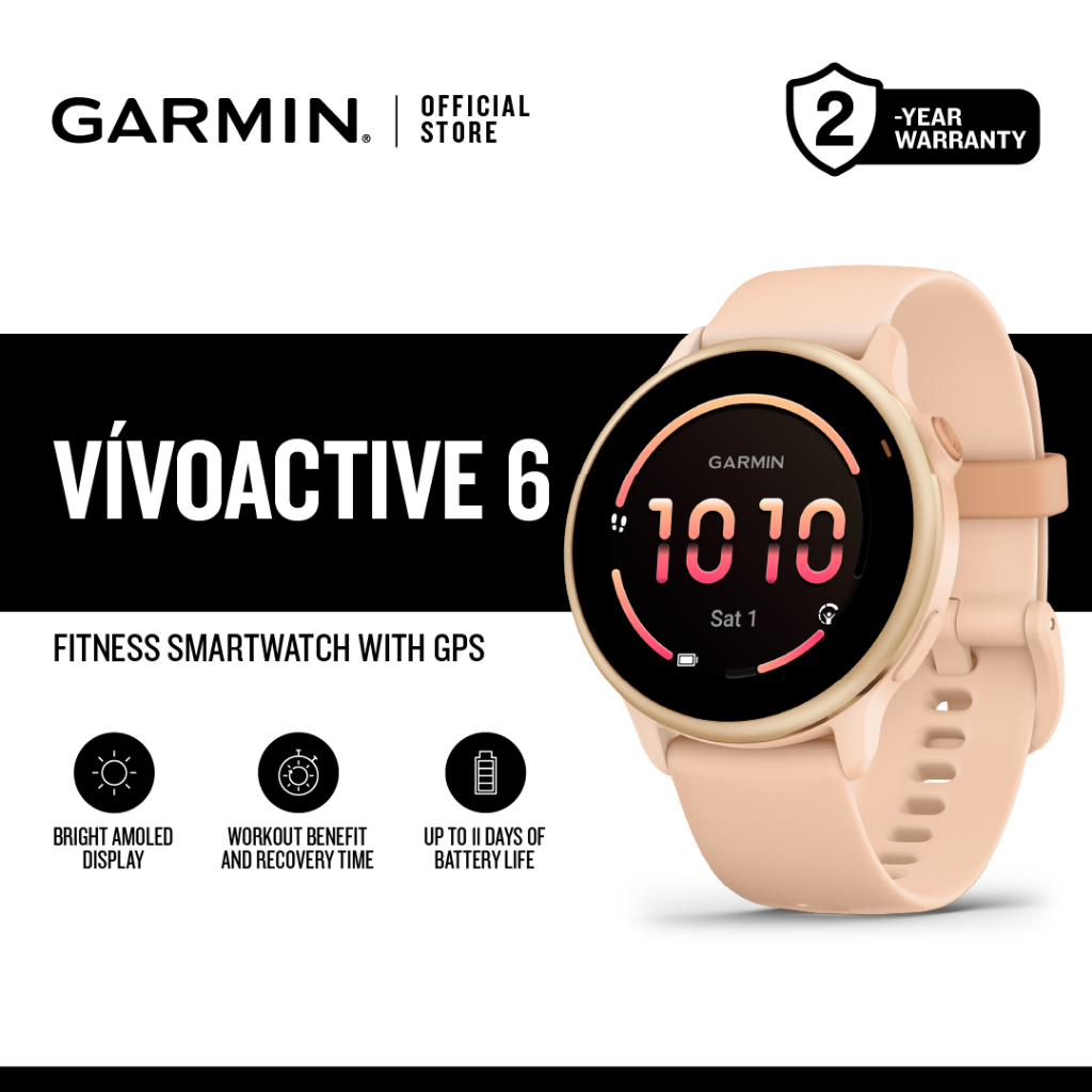 Garmin vívoactive 6, Wellness Basic GPS WiFi Smartwatch - Image 4
