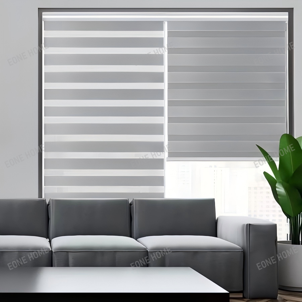Eone Home 60/80/100/120/140/150 Width Curtain Blinds For Window Korean Venetians Duo Roller Blinds - Image 2