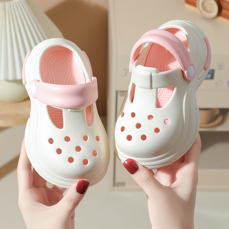 New style children's cute EVA HQ non-slip hole sandals - Image 3