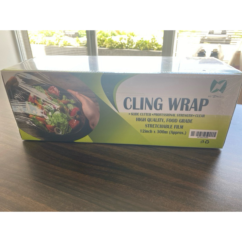 Cling Wrap with Cutter 12inchx300m
