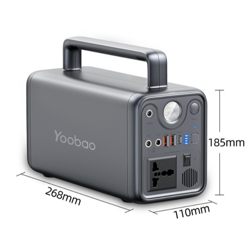 Yoobao EN300WLPD PD65 300W 72000mAh Multi-Funion Portable Power Station Big Capacity LED Light — view 2