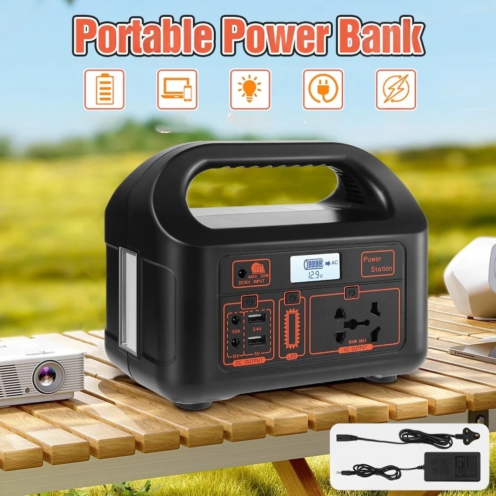 Expose Power Station 150w 96000mahBigCapacity Power Bank PortableOutdoorSolar Generator Station — view 4