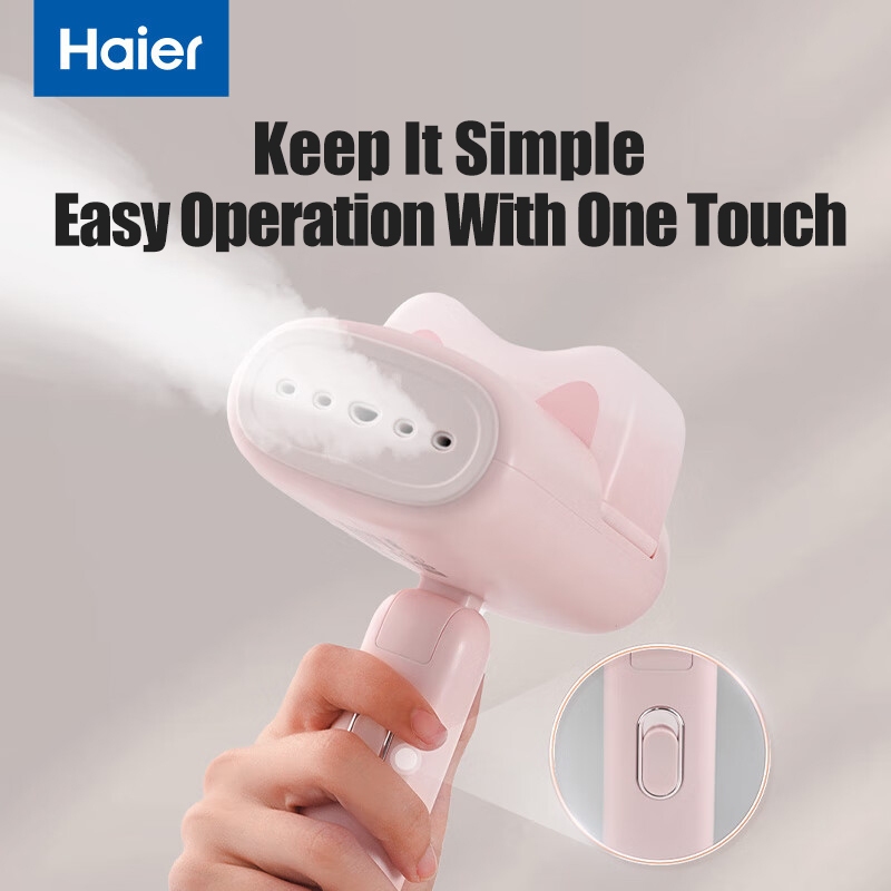 Haier Steamer Iron Handheld Garment Steamer Travel Steamer Iron for Clothes Portable - Image 4