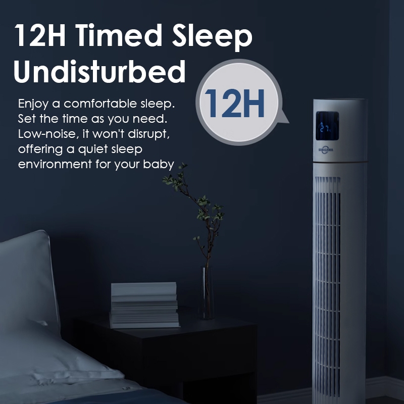 KANAZAWA Electric Tower Fan With Remote Control Touch Screen - Image 5