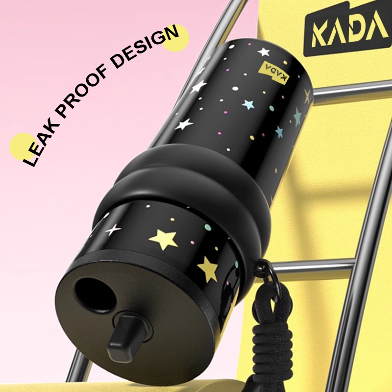 KADA Tumbler Hot and Cold with Straw 750ML(25OZ) Water Bottle Stainless Steel for Coffee Office - Image 5