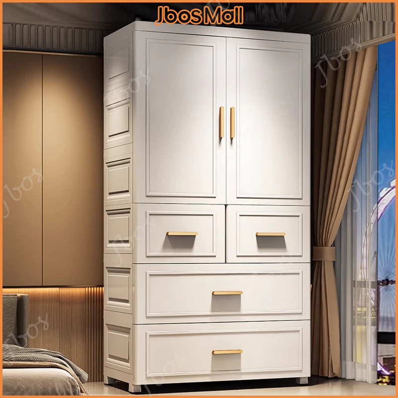 Jbos Wardrobe Cabinet for Clothes Storage Small Home Simple Modern Cabinet Storage Rental Room