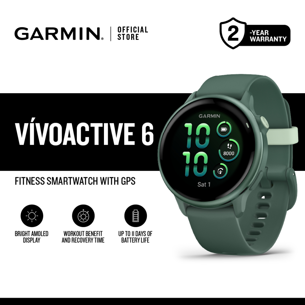 Garmin vívoactive 6, Wellness Basic GPS WiFi Smartwatch - Image 3