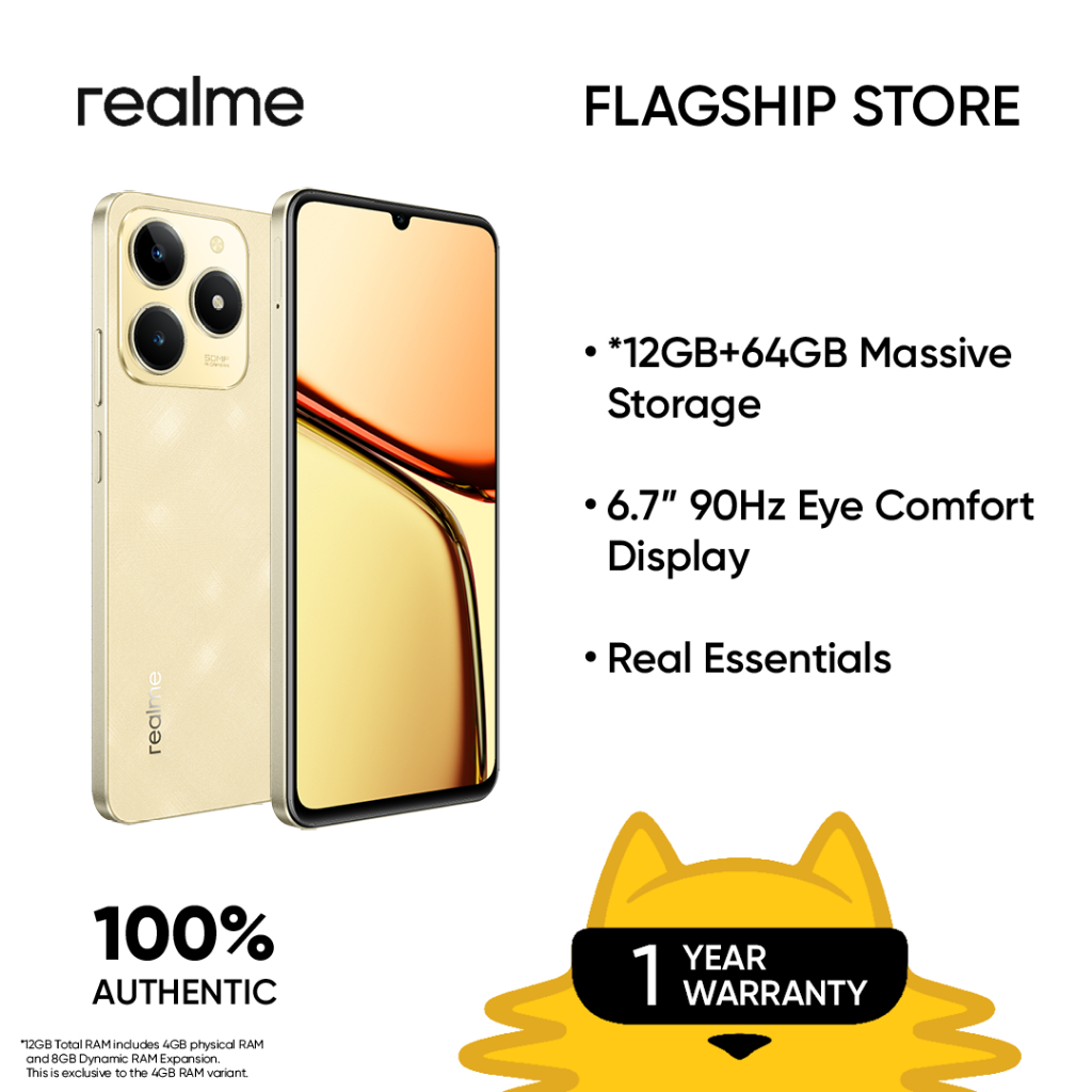 SUPER SALE!! realme C61 (4GB + 64GB) (IP 54 Dust & Water Resistance, 5000mAh Battery, Slim Design) - Image 2