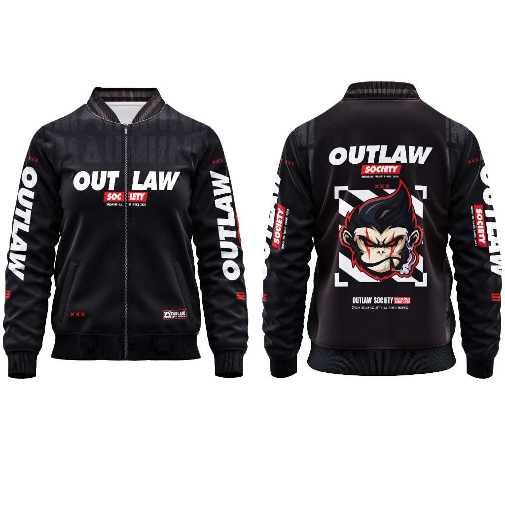 Varsity Sublimation Jacket Jersey Printed Long Sleeve Jackets New Design Concept - Image 7