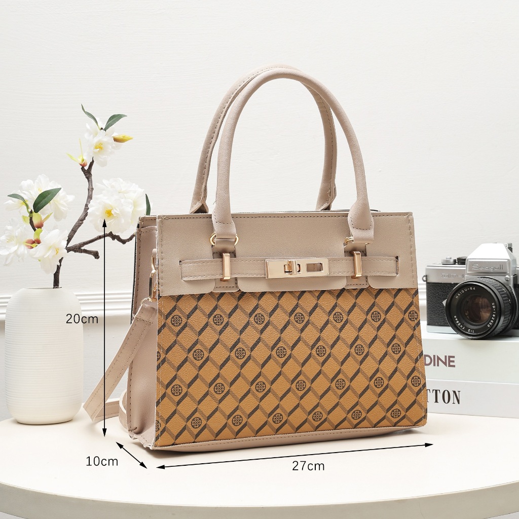 Mumu 2084 Leather Women Sling Bag With Handle Square Medium Shoulder Bags For Woman Students - Image 8