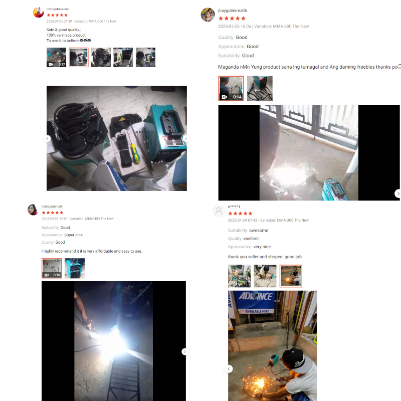 MMA-600 800 original Murang Inverter Welding Machine Portable IGBT Full Copper Output with Free Mask - Image 7