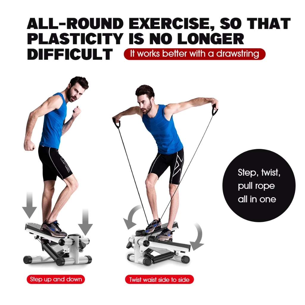 Mini Stepper Exercise Multi-function Household Weight Loss Artifact Fitness Equipment Pedal Stepper - Image 4