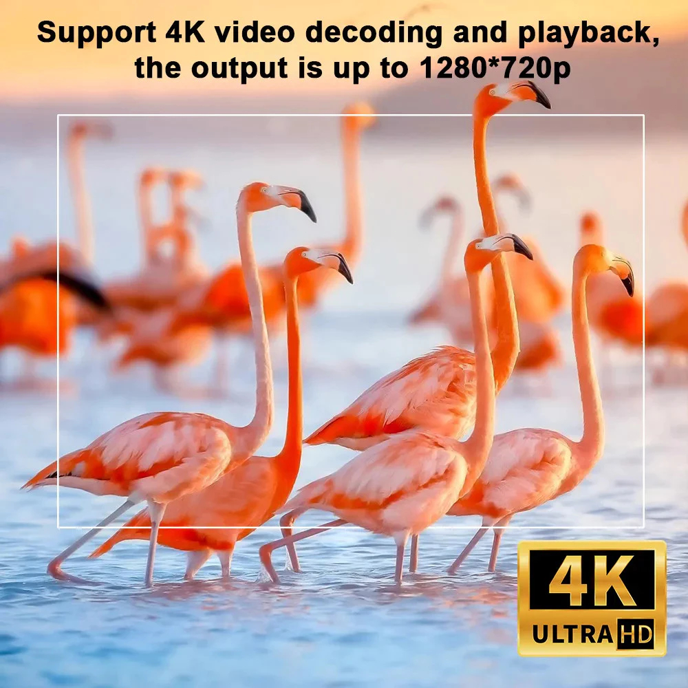 HY300-PRO Projector 4K FHD1080P mini projector portable Projector For Phone with Bluetooth and Wifi - Image 3