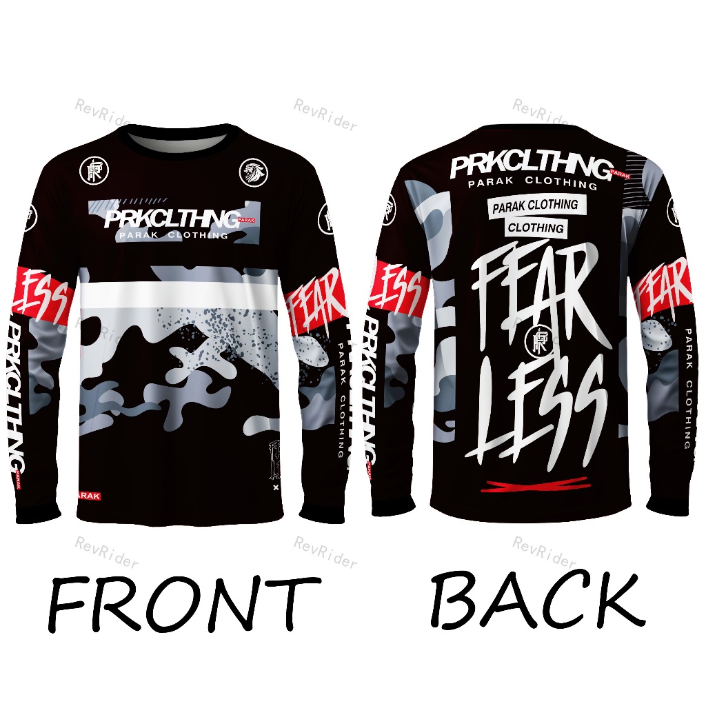 Riding Motorcycle Jersey Long Sleeve Moto Shirt in Full Sublimation - Available in 5 Sizes sportwear - Image 6