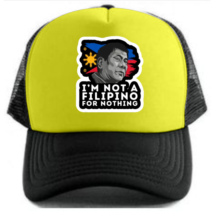 Im Not A Filipino For Nothing Mesh Cap High Quality Baseball Cap — view 2