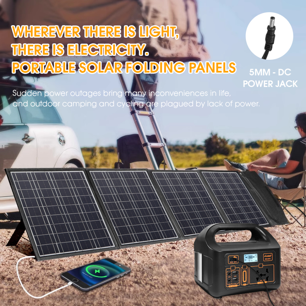NSS 18V 30/45/60/100/200 Watt Original Portable Solar Panel Foldable Solar Charger IP67 Waterproof - Image 2