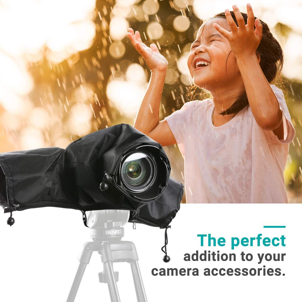 Rainproof DSLR Camera Rain Cover Outdoor Dustproof Camera Protector Raincoat For Nikon Canon