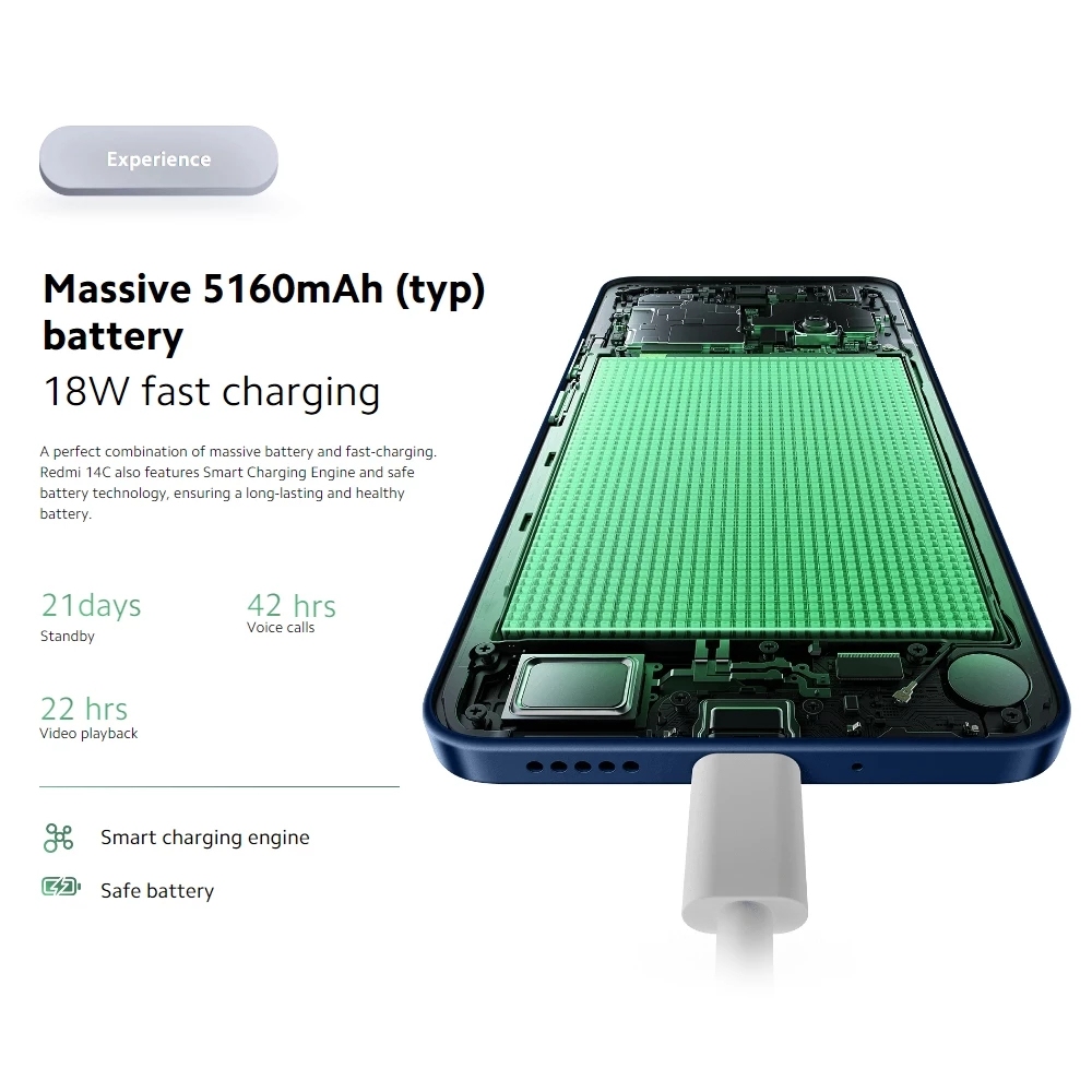 Redmi 14C&13C 8GB+256GB Smooth 6.74 90Hz Display 50MP AI Triple Camera Massive 5000mAh Battery - Image 7