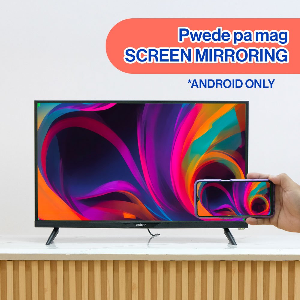 Astron LED3277 32 Inch Smart TV | Full HD | Netflix & Youtube | Screen-Mirroring | WIFI + LAN - Image 4