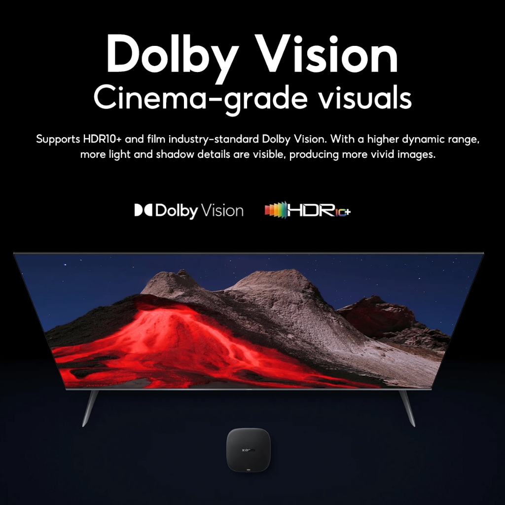 Xiaomi TV Box S 3nd Gen 4K Dolby Vision Supports Wi-Fi 6 360° Bluetooth Remote Voice Control - Image 2