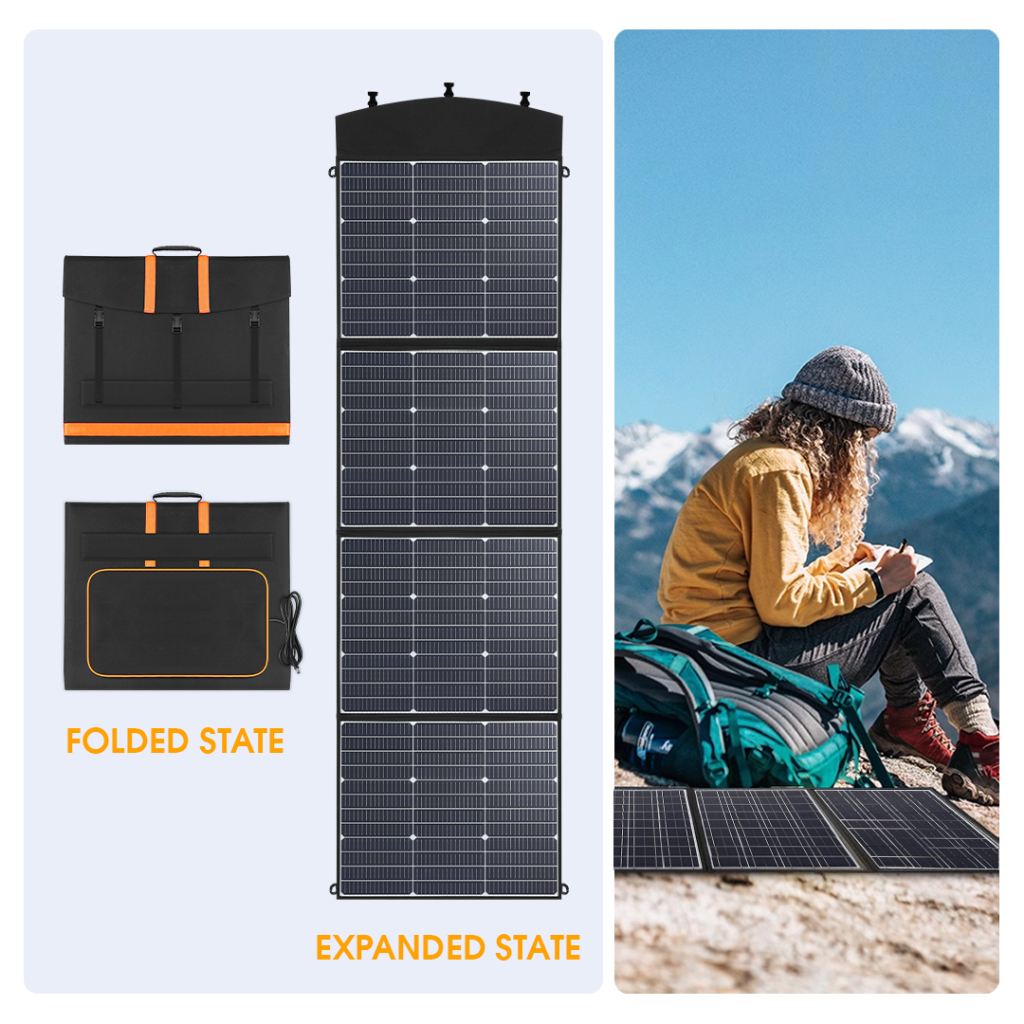 NSS 18V 30/45/60/100/200 Watt Original Portable Solar Panel Foldable Solar Charger IP67 Waterproof - Image 6