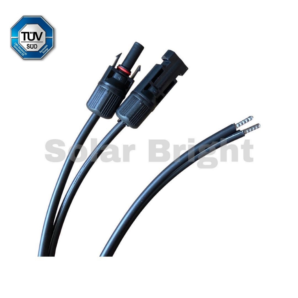 10 Meters 2.5mm2 Solar PV Cable With MC4 twin-core DC Power Solar cable with Ferrule End Crimped — view 6