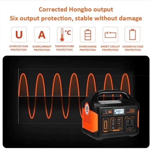 nssPower station 300w power station multi-function portable big capacity solar generator station nss - Image 2