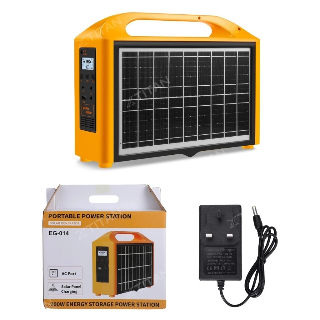 DeWalt 2 In 1 Camping Power Station + Solar Charging Panel Outdoor Portable Solar Generator Power - Image 8