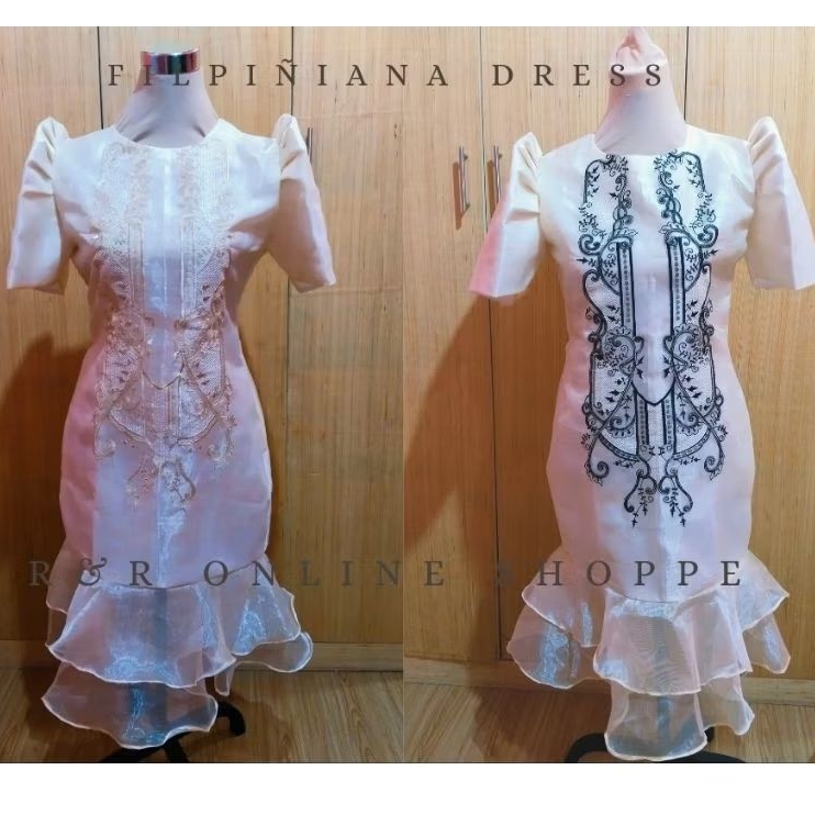 Shop filipiniana dress for Sale on Shopee Philippines
