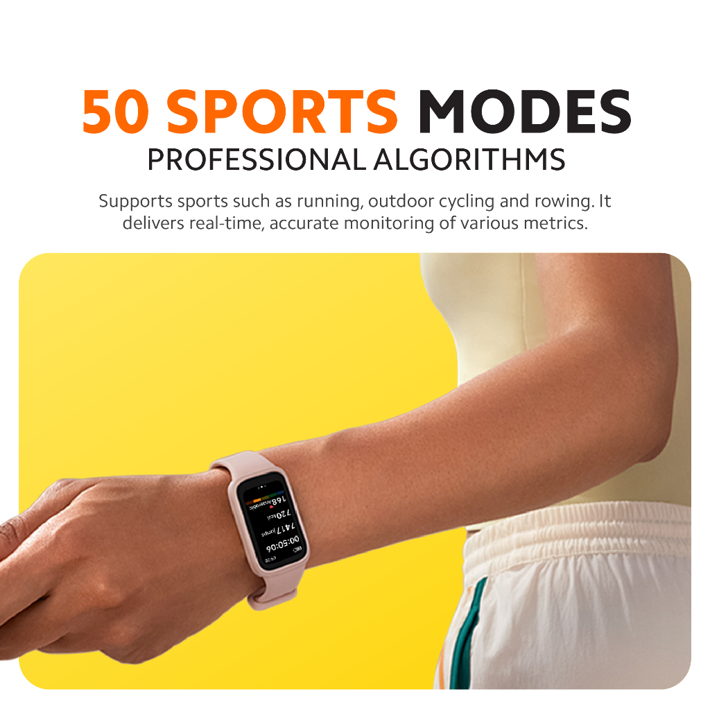 Xiaomi Smart Band 9 Active Global Version 1.47" TFT Display 60Hz Refresh Rate 5ATM Smart Watch - Image 6