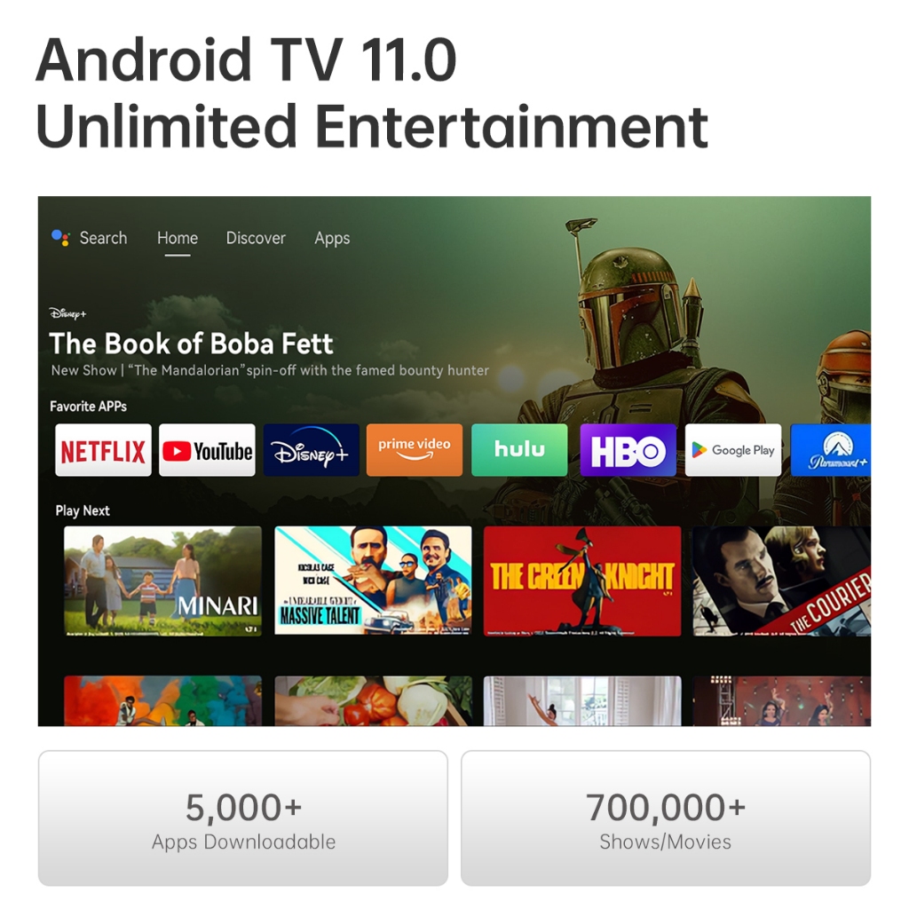 [NEW] Wanbo T2 Ultra Gimbal Projector Free Angle 1080P Full HD Android 11.0 ASA 3.0 Technology - Image 4