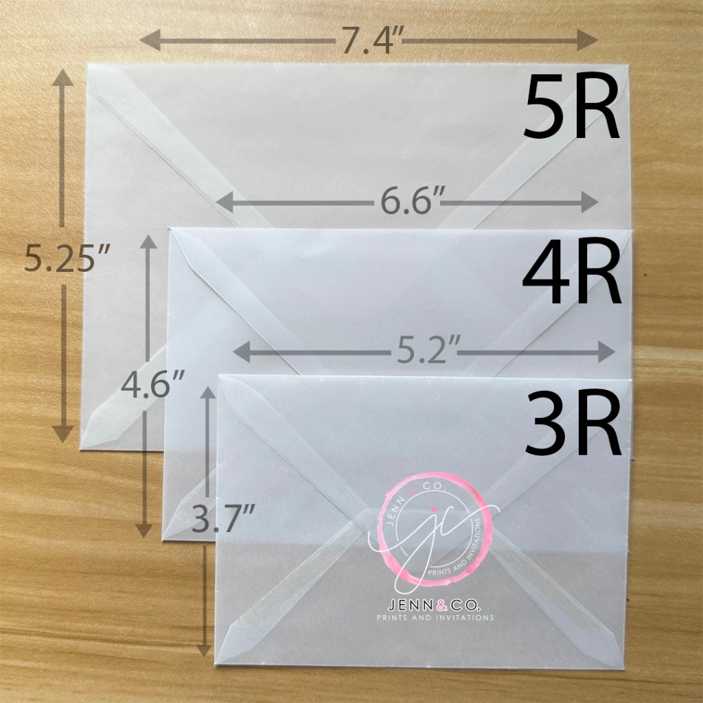 Transparent / Translucent Envelope 120GSM
