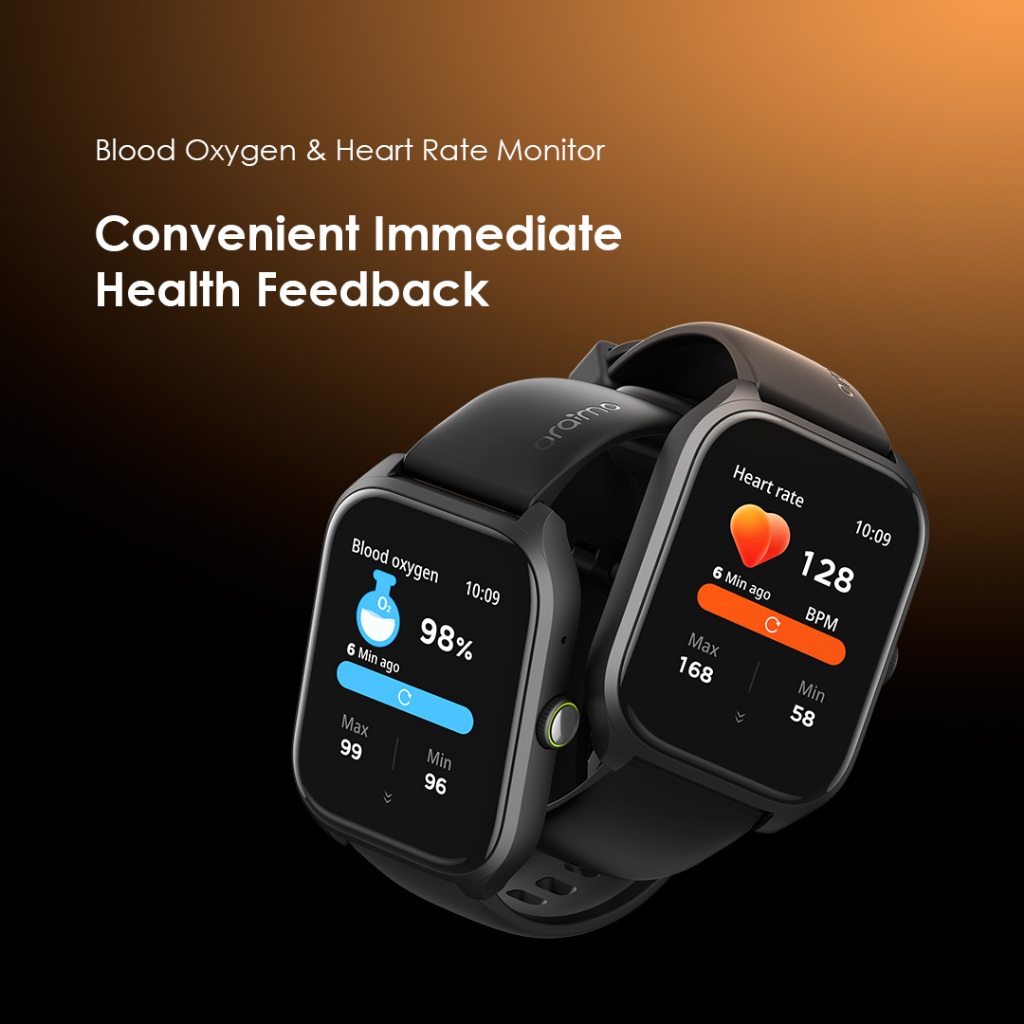 Oraimo OSW-804 Smart Watch 2.01'' TFT Heart Rate Monitoring and Blood Oxygen Bluetooth Smartwatch - Image 6