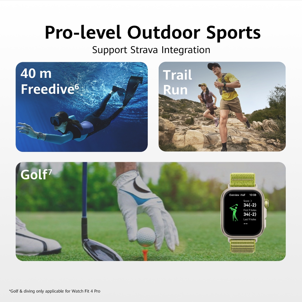 HUAWEI WATCH FIT 4 Series Smartwatch - Image 4